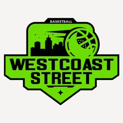 Westcoast Street Basketball logo template Thumbnail