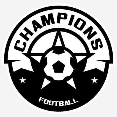 Champions Football logo template Thumbnail