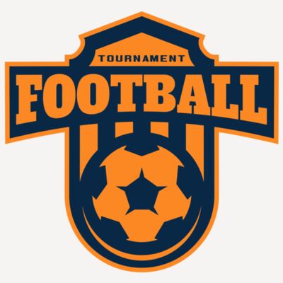 Football Tournament logo template Thumbnail