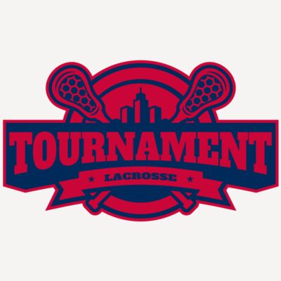 Tournament Lacrosse Logo Template Thumbnail