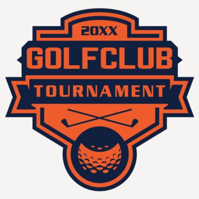 Golf club Tournament logo template 02 Thumbnail