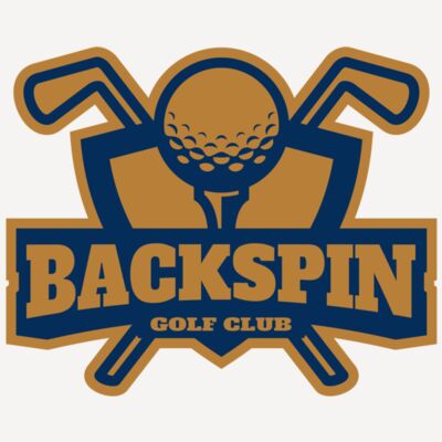 Backspin Golf Club logo template Thumbnail