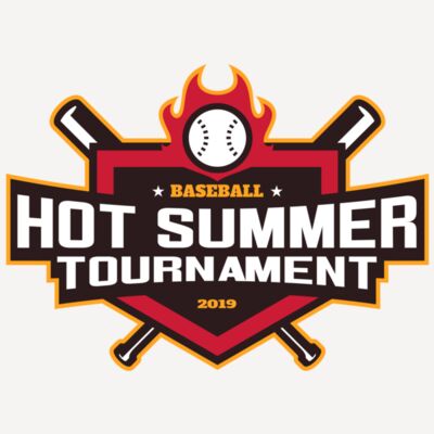 Hot Summer Tournament Baseball logo 01 Thumbnail