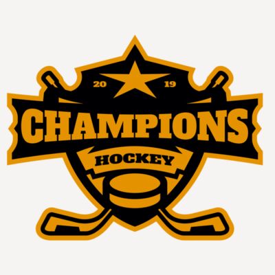 Champions Hockey logo template 02 Thumbnail