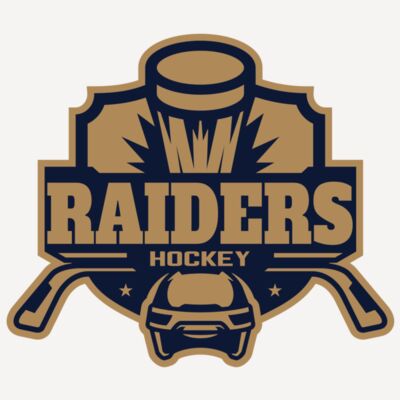 Raiders Hockey logo template Thumbnail