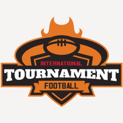 Tournament International Football logo template Thumbnail