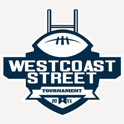 West Coast Street Tournament logo template Thumbnail
