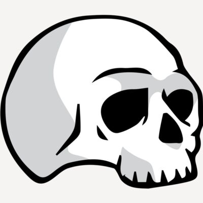 Elements Skull logo template 03 Thumbnail