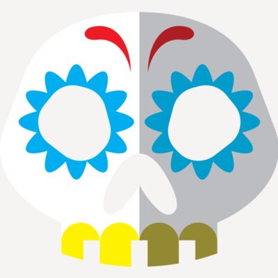 Elements Skull logo template 06 Thumbnail