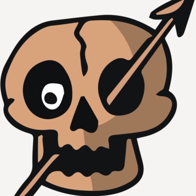 Elements Skulls logo template 11 Thumbnail