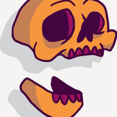 Elements Skulls logo template 79 Thumbnail