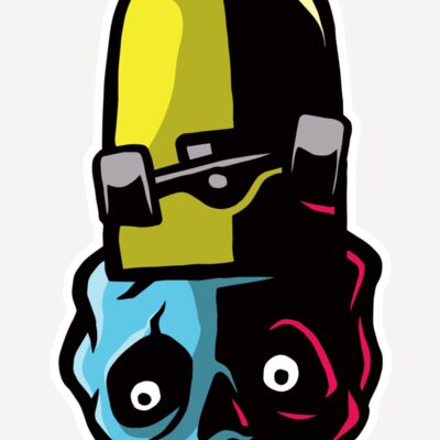 Elements Skulls logo template 105 Thumbnail