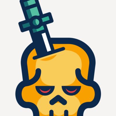 Elements Skulls logo template 153 Thumbnail