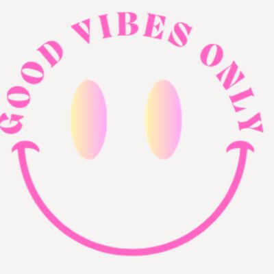 Good vibes only pink  Thumbnail
