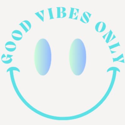 Good vibes only blue  Thumbnail