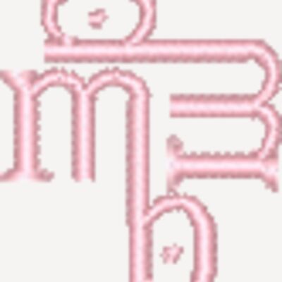 Millebeau logo cotton pink Thumbnail